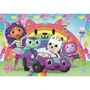 Clementoni - Puzzle Gabby et la maison magique - 2 puzzles de 60 pièces - Pour enfants dès 3 ans - Développe l'observation et la logique
