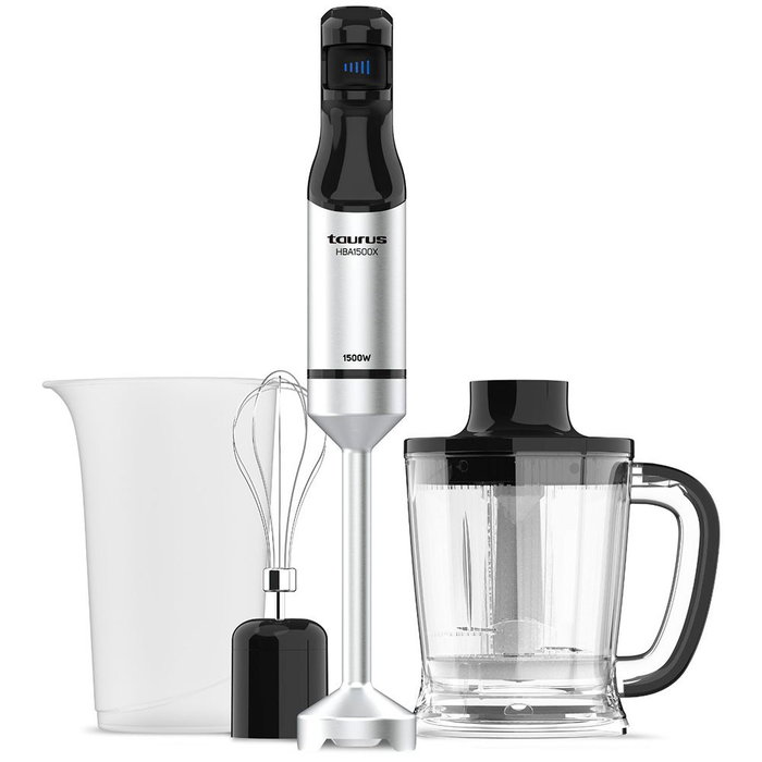 Taurus HBA1500X Mixeur plongeant Noir Argenté 1500 W Taurus HBA1500X Mixeur plongeant Noir Argenté 1500 W