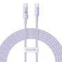 Baseus Câble USB-C vers USB-C P10373000511-01 Pourpre 2 m