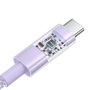 Baseus Câble USB-C vers USB-C P10373000511-01 Pourpre 2 m