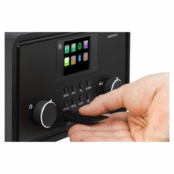 Medion Radio Internet DAB Bluetooth 2x10W RMS Noir