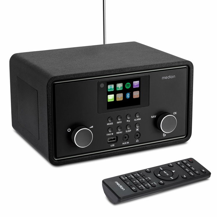 Medion Radio Internet DAB Bluetooth 2x10W RMS Noir