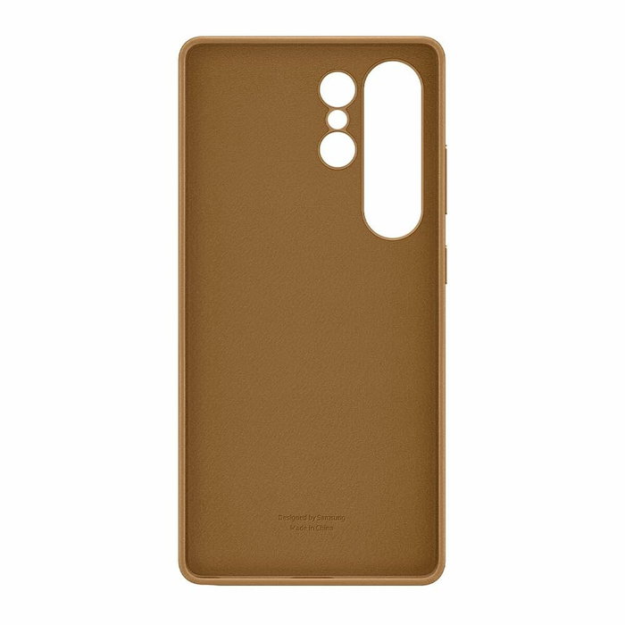Samsung Étui Premium pour Galaxy S25 Ultra - Camel Samsung Étui Premium pour Galaxy S25 Ultra - Camel