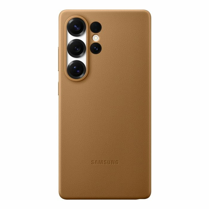 Samsung Étui Premium pour Galaxy S25 Ultra - Camel Samsung Étui Premium pour Galaxy S25 Ultra - Camel