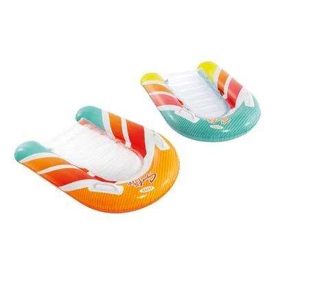 Intex - Planche de surf gonflable pour enfants (+6 ans) 84 cm x 79 cm - Modèles assortis