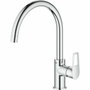 Grohe Mitigeur monocommande avec bec haut pivotant Gris