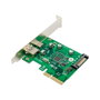 MicroConnect Carte PCI Express USB 3.1 (10 Gbps) avec Port Type-C et Port USB-A pour Windows et Linux