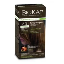 Biokap 6.03 Rapid Rubio Dorado Coloration Capillaire Sans Ammoniaque Tube 140 ml