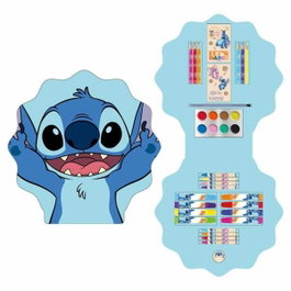 Stitch Crayon Stitch Bleu Blue Glam