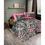 BigBuy Home Parure de couette Rose et Multicolore 220 x 240 cm