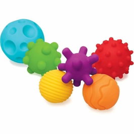 Infantino Lot de 6 balles sensorielles multicolores
