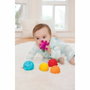 Infantino Lot de 6 balles sensorielles multicolores