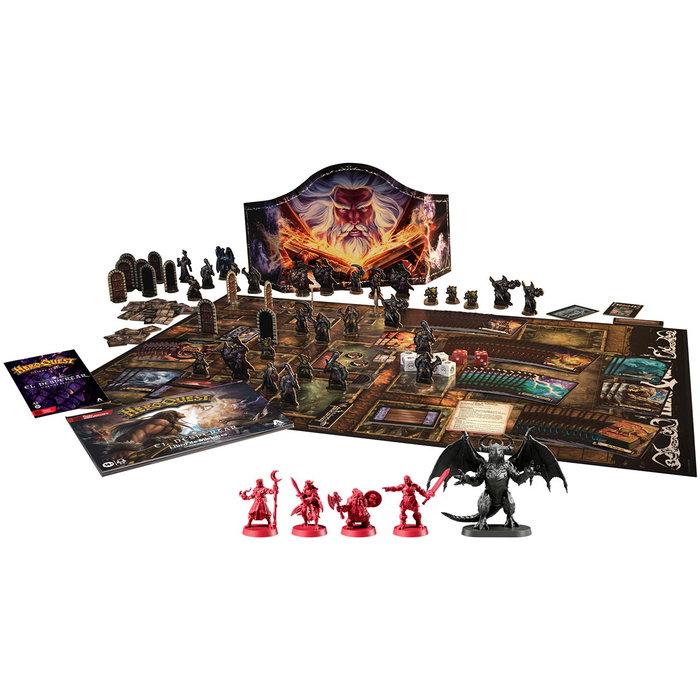 Hasbro Gaming Heroquest First Light G0978 - Jeu de société d'aventure fantasy en espagnol pour +14 ans avec plateau évolutif à double face Hasbro Gaming Heroquest First Light G0978 - Jeu de société d'aventure fantasy en espagnol pour +14 ans avec plateau évolutif à double face
