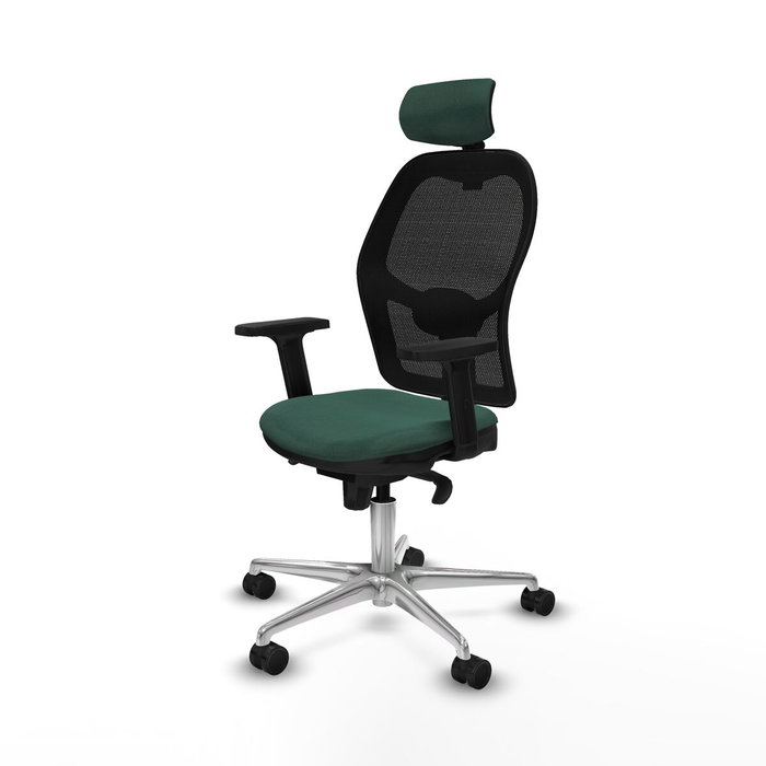 Piqueras y Crespo Chaise de Bureau avec Appui-tête 2D086N2 Vert