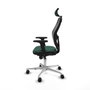 Piqueras y Crespo Chaise de Bureau avec Appui-tête 2D086N2 Vert