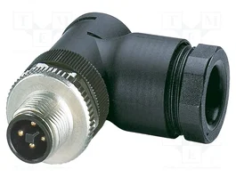 PHOENIX CONTACT Connecteur M12 mâle angulaire industriel 4 broches