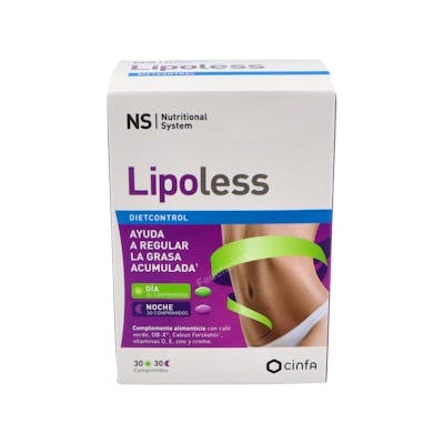 NS Lipoless 60 comprimés NS Lipoless 60 comprimés
