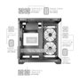 Mars Gaming MC-VIEW3 Boîtier PC MicroATX Mini Tower Noir Vitre Trempée ARGB USB-C