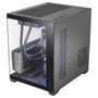 Mars Gaming MC-VIEW3 Boîtier PC MicroATX Mini Tower Noir Vitre Trempée ARGB USB-C