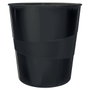 Corbeille à papier Leitz Noir Plastique recyclé Recyclable 15 L (1 Unité)