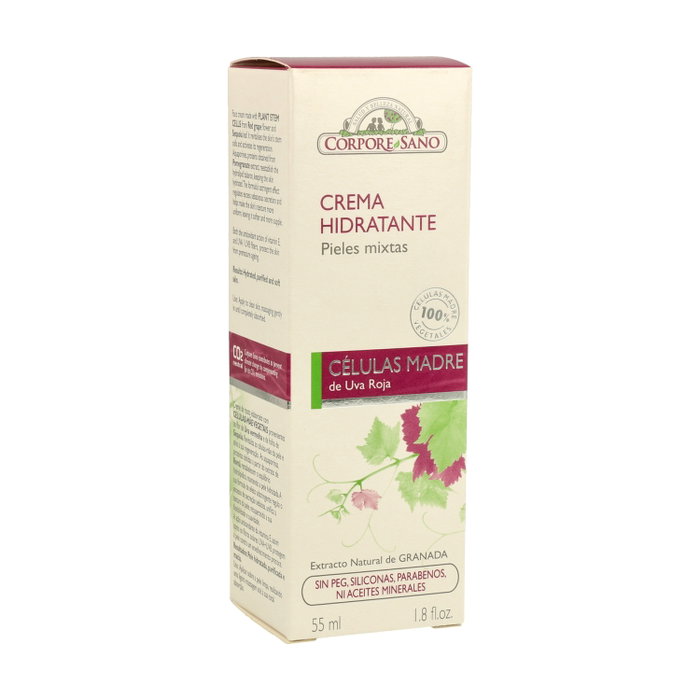 Corpore Sano Crème Hydratante Peaux Mixtes aux Cellules Souches 55ml