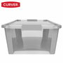 Boîte de rangement Curver Gris Plastique 26 L 55 x 19 x 35 cm (7 Unités)