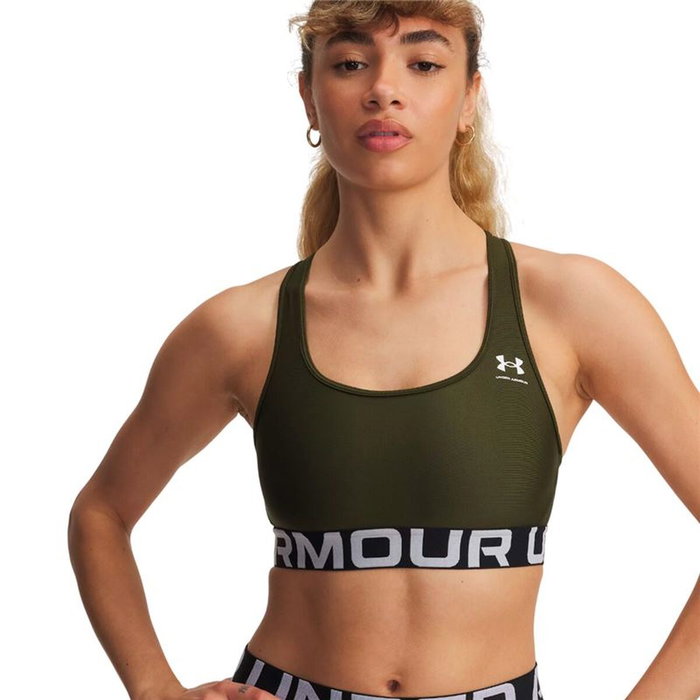 Soutien-gorge de Sport Under Armour Hg Olive L Soutien-gorge de Sport Under Armour Hg Olive L