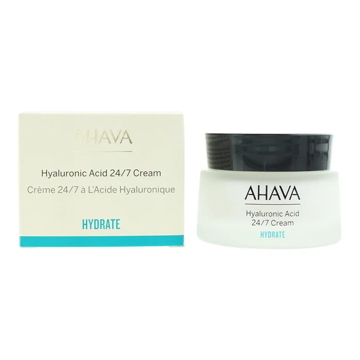 Ahava Acide Hyaluronique Crème hydratante 24h/24 et 7j/7 50 ml Ahava Acide Hyaluronique Crème hydratante 24h/24 et 7j/7 50 ml
