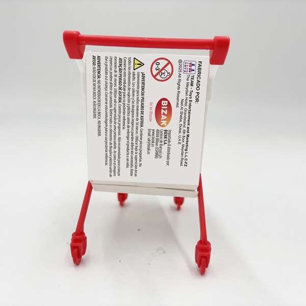 Bizak Mini World Carrito de la compra - Chariot de courses avec 10 accessoires surprise - Modèles assortis Bizak Mini World Carrito de la compra - Chariot de courses avec 10 accessoires surprise - Modèles assortis