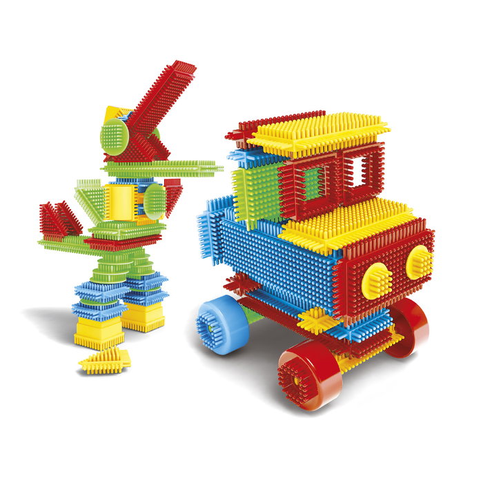 TACHAN - Set de Construction 150 Pièces avec Blocs à Picots T01046 - Jouet Éducatif pour Enfants à partir de 3 Ans