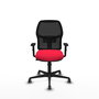 PIQUERAS Y CRESPO Chaise Alfera Synchro Rouge et Noir