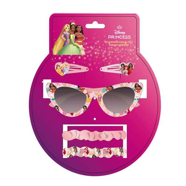 Cerdá Set de Beauté Princess - Lunettes de Soleil pour Enfant Rose - Dimensions 15.0 x 17.0 x 2.0 cm Cerdá Set de Beauté Princess - Lunettes de Soleil pour Enfant Rose - Dimensions 15.0 x 17.0 x 2.0 cm