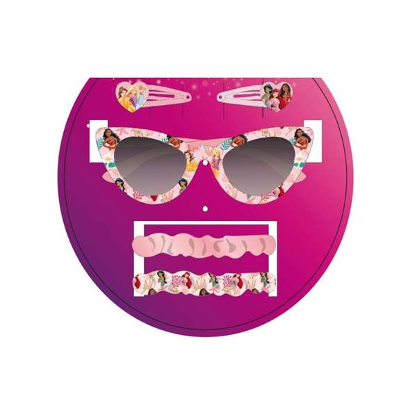 Cerdá Set de Beauté Princess - Lunettes de Soleil pour Enfant Rose - Dimensions 15.0 x 17.0 x 2.0 cm Cerdá Set de Beauté Princess - Lunettes de Soleil pour Enfant Rose - Dimensions 15.0 x 17.0 x 2.0 cm