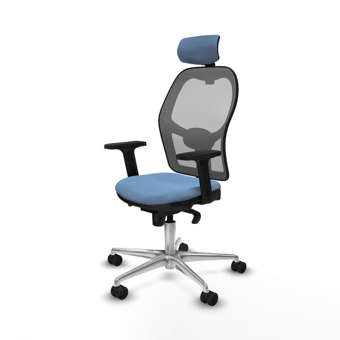 Piqueras y Crespo Chaise de Bureau Jorquera 2D086N2 Bleu ciel