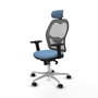 Piqueras y Crespo Chaise de Bureau Jorquera 2D086N2 Bleu ciel