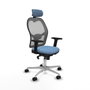 Piqueras y Crespo Chaise de Bureau Jorquera 2D086N2 Bleu ciel