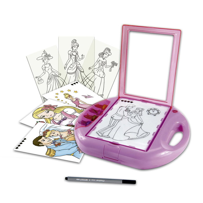 TACHAN - Estudio De Moda Con Luz - Tableau lumineux de dessin et de créativité pour enfants, jouet éducatif pour créer des styles et des ensembles (+6 ans) TACHAN - Estudio De Moda Con Luz - Tableau lumineux de dessin et de créativité pour enfants, jouet éducatif pour créer des styles et des ensembles (+6 ans)