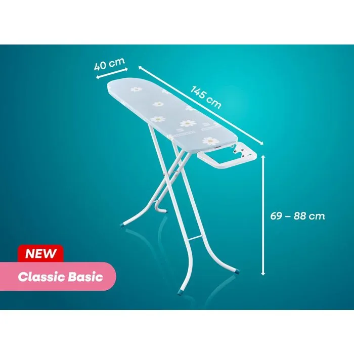 Leifheit Classic S Basic 76193 - Table à repasser avec surface 110 x 30 cm Leifheit Classic S Basic 76193 - Table à repasser avec surface 110 x 30 cm
