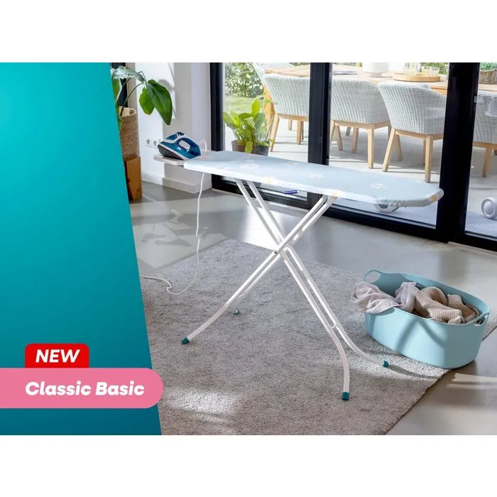Leifheit Classic S Basic 76193 - Table à repasser avec surface 110 x 30 cm Leifheit Classic S Basic 76193 - Table à repasser avec surface 110 x 30 cm