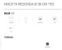 Maceta Tes Gris anthracite Ø380mm