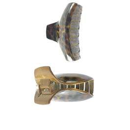 Inca Pinces Courbes Animal Print Lot de 2