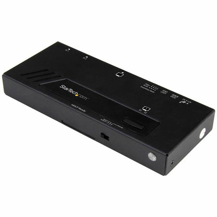 Switch HDMI Startech VS221HD4KA Bleu Noir Switch HDMI Startech VS221HD4KA Bleu Noir