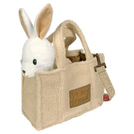 PERLETTI Sac + Peluche Lapin 28cm