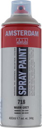 Amsterdam Spraypaint 400 ml Gris Chaud 718