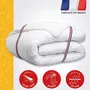 Dodo Couette Tempérée 140x200 cm 1 Personne Blanc - Housse Aloe, Garnissage Polyester 300g/m² - Douce et Confortable, Lavable Machine