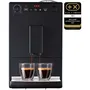 Melitta Machine à Café avec Broyeur à Grains Solo Pure Black - Cafetière Automatique Expresso Compacte 20 cm - Application Companion