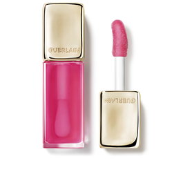 Guerlain KissKiss Bee Glow Oil n°458 - Huile à lèvres teintée hydratante 24h avec miel, Pop Rose 9.5 ml