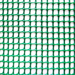 Faura Rouleau de maille légère Cadrinet 1 x 25 m vert, mailles 4,5 x 4,5 mm