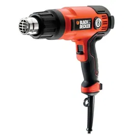 BLACK+DECKER Décapeur thermique KX2200K-QS, 2200W, température réglable 65-645°C, 2 débits d'air 360/720 L/min