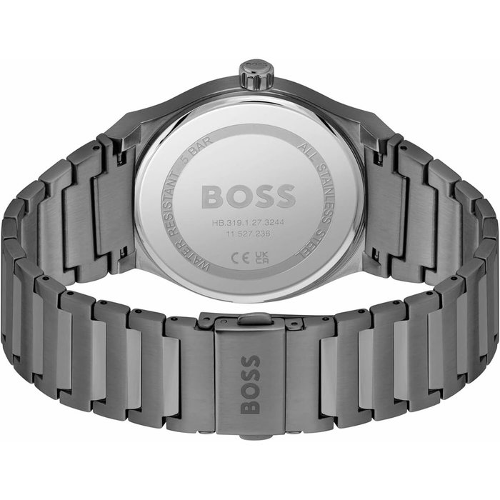 Boss 1514078 - Montre Homme en Acier Inoxydable Gris